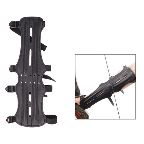 1pc long leather armguard with - 1pc,