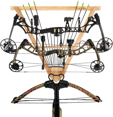 Wall mounted bow and - wall,